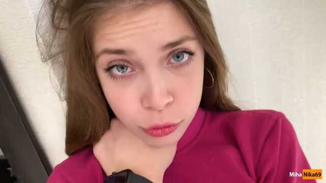 Wytryski i do ust i Na twarz w prywatnym filmie