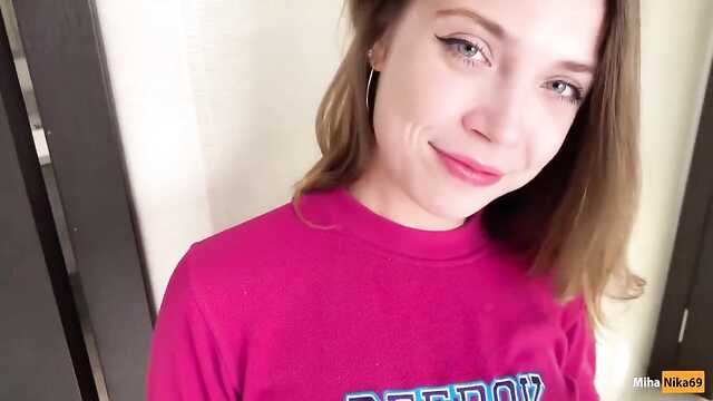 Wytryski i do ust i Na twarz w prywatnym filmie