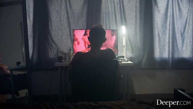 Ich habe eine Stunde lang aus einer Schwester eine Sklavin gemacht