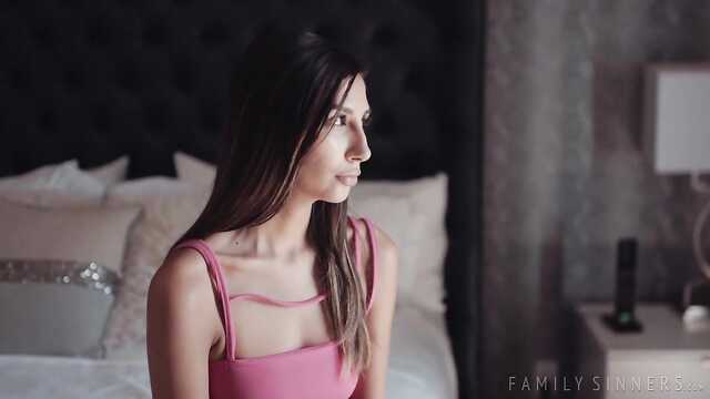 Embora magra na aparência, mas acena ativamente