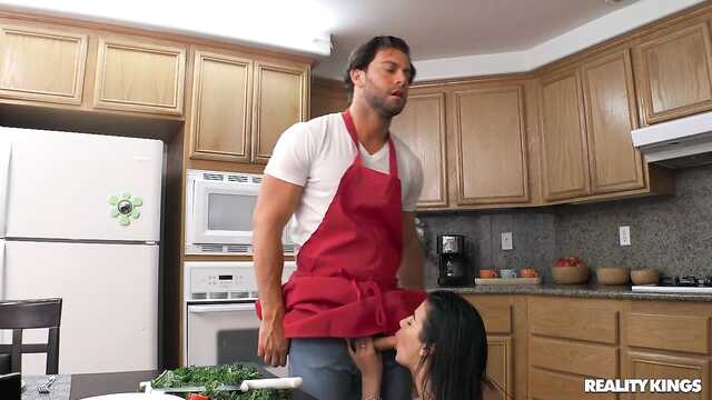 I didn't let the boyfriend cook dinner