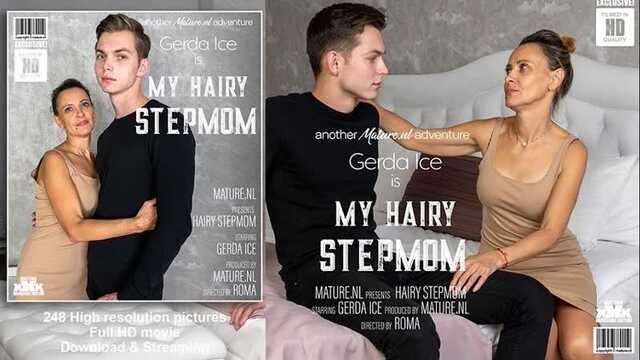 The morning began with a mature woman not with coffee, but with a penis