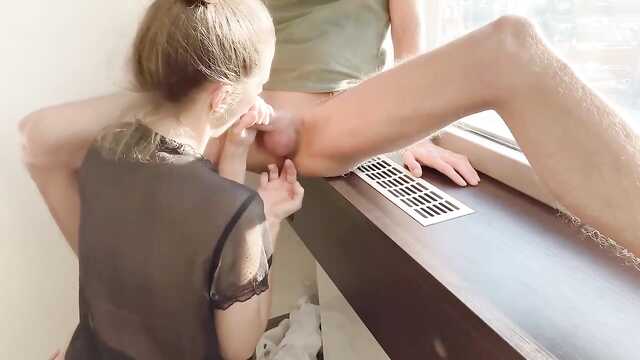 Oprócz lodzika ciemnowłosa jeszcze i rimming amatorsko