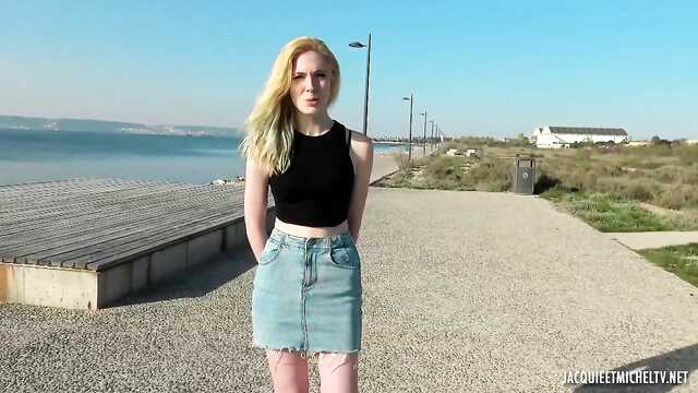 Odebrał Francuzkę i zaciągnął na casting