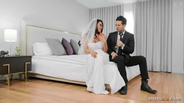 In der ersten Hochzeitsnacht überprüft die Braut einen Punkt