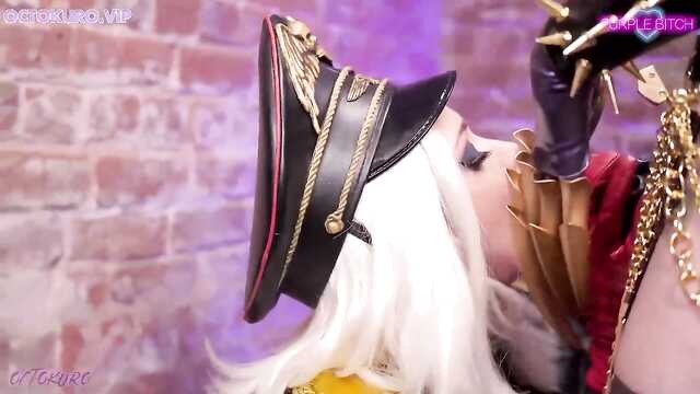 Zabójczy Seks cosplay lesbijek z szerokim arsenałem zabawek