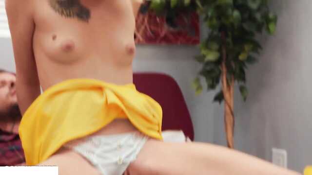 Очередь к врачу с соской на члене.