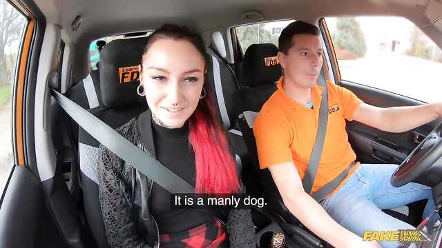 Фарт Таксиста: Татуированная Баба на Члене.