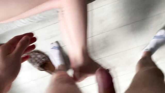 Студентка дарит качественный минет.