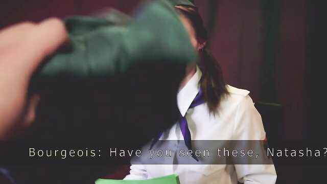 Ich musste Natascha aus der Partei rausschmeißen, wenn sie eine Bourgeoisie saugt