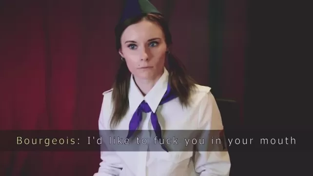 Наташка исключена из партии: сосет буржую.