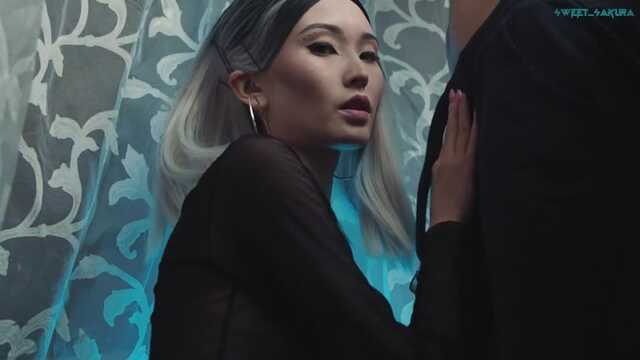 Throat blowjob and cum in the cock of an Asian girlfriend