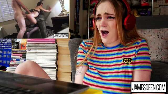 It's cooler than in hard porn - red-haired tyanka flows