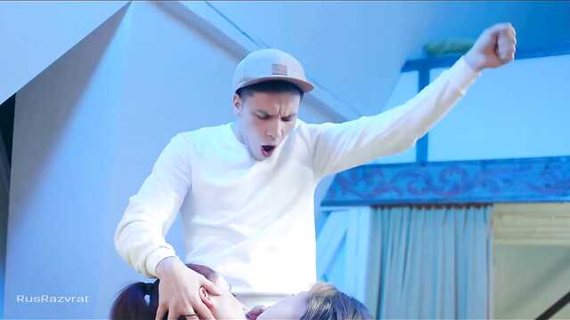 Жігіт қақпағында хиттерден трахал мүшесі екі жас қашарлар