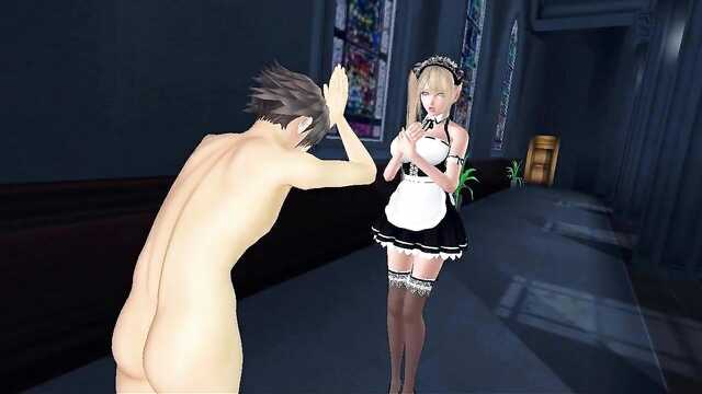 Две грудастые суккубы и молодой парень: что связывает их?