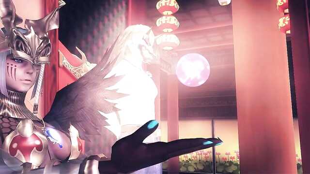 Две грудастые суккубы и молодой парень: что связывает их?