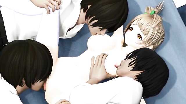 Follada tetona de mucama