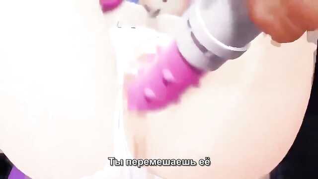 The maid was punished by an aggressive master