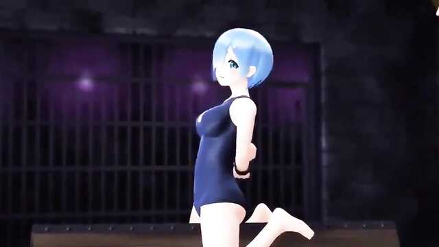 The maid was punished by an aggressive master