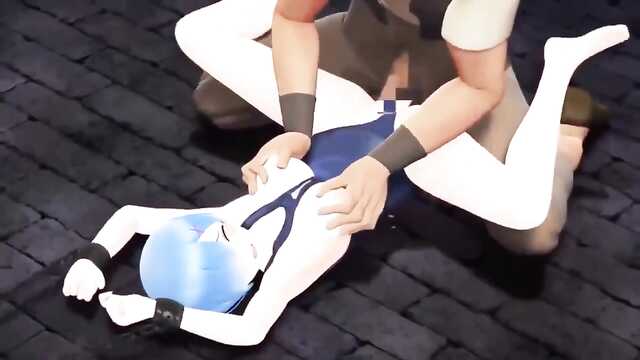 The maid was punished by an aggressive master