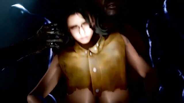 Захватывающее приключение с тройкой сисястых шлюх.