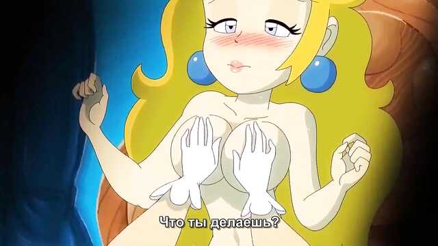 Lesba przygotowuje księżniczkę na noc poślubną